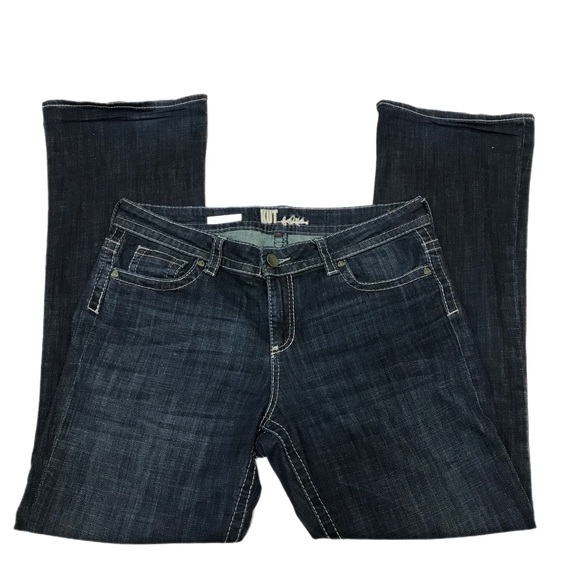 Kut From The Cloth Dark Blue Natalie High-Rise Jeans - Picture 3 of 10